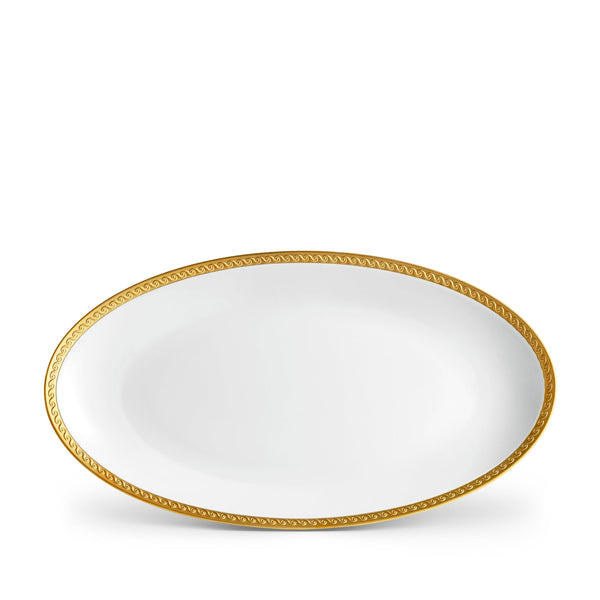 Neptune Oval Platter - Large - Gold - L'OBJET