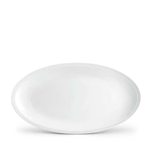 Neptune Oval Platter - Large - White - L'OBJET