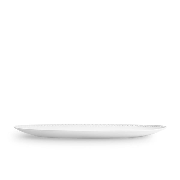 Neptune Oval Platter - Large - White - L'OBJET