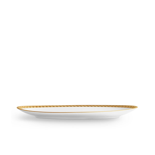 Neptune Oval Platter - Small - Gold - L'OBJET