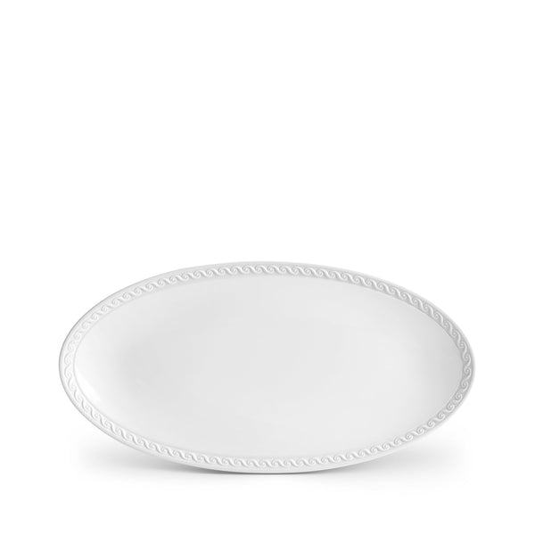 Neptune Oval Platter - Small - White - L'OBJET