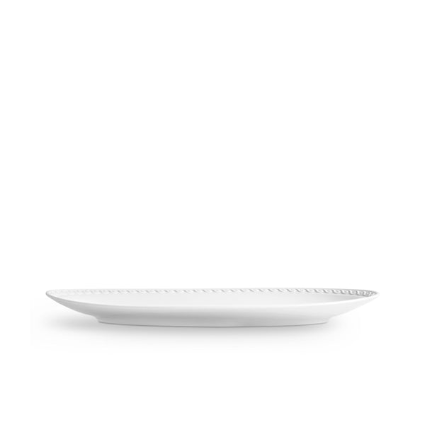 Neptune Oval Platter - Small - White - L'OBJET