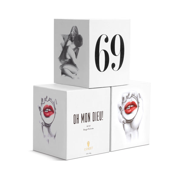 Parfums de Voyage Oh Mon Dieu No.69 Candle - Aromatic Expressions from Natural Oils and Essences