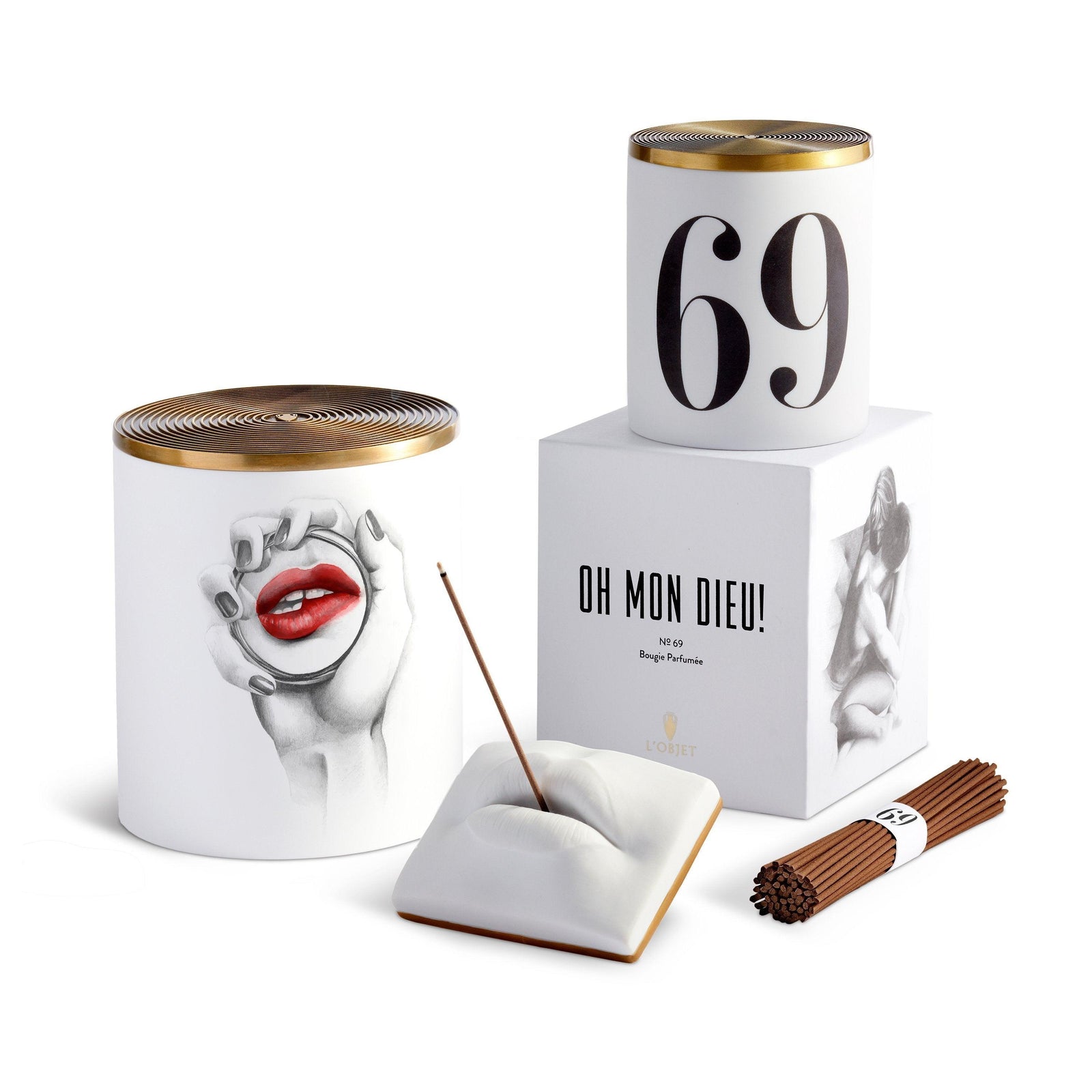 Parfums de Voyage Oh Mon Dieu No.69 Candle - L'Objet