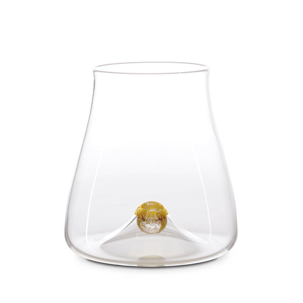Oro Wine Glass - Gold - L'OBJET