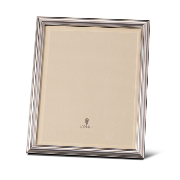 L Rectangular Frame Luxury Handcrafted Picture Frames | Rectangular Pave Frame - Gold | L'OBJET