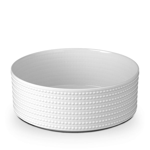 Perlée Deep Bowl - White - L'OBJET