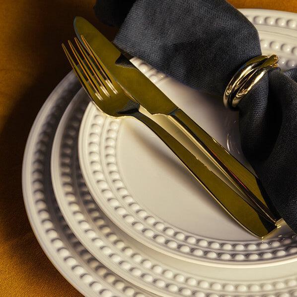 Perlée Dinner Plate - L'OBJET
