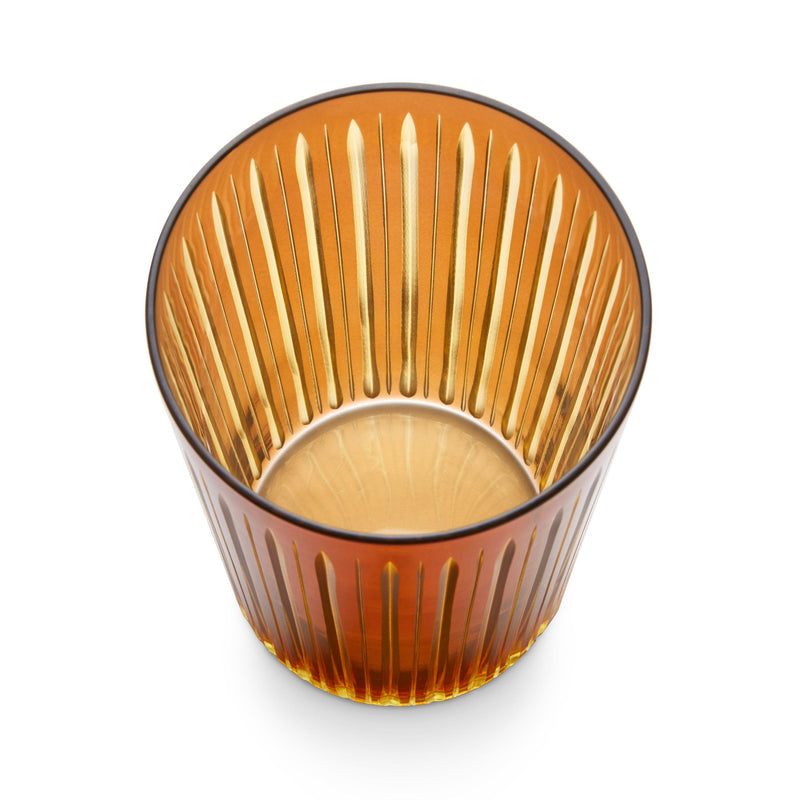 Prism Highball Glasses - Amber (Set of 4) - L'OBJET