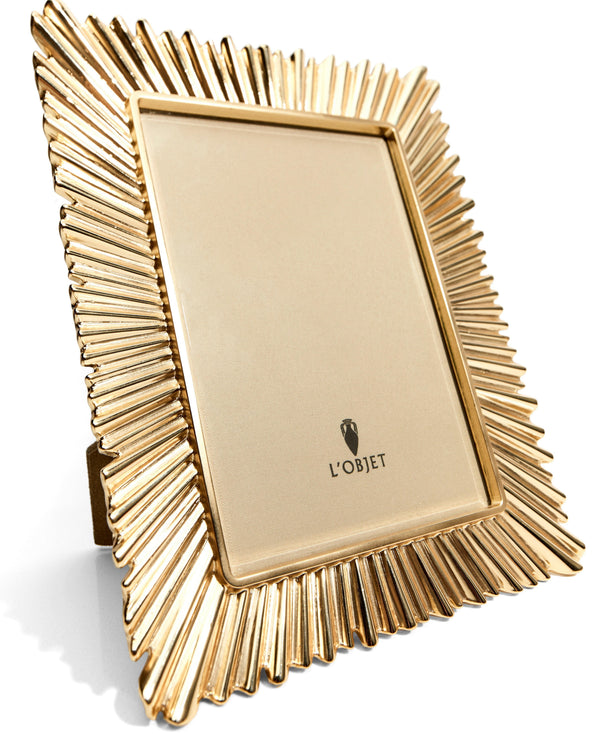 Luxury Picture Frames | Ripple Frame - Gold | L'OBJET