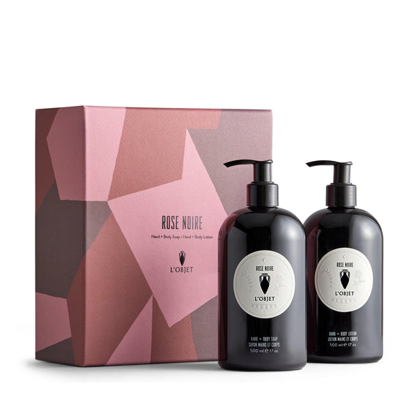 Rose Noire Hand and Body Soap + Lotion Gift Set - L'OBJET