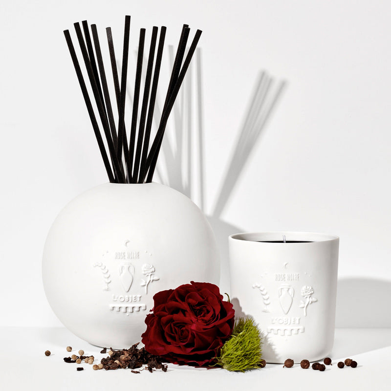 Rose Noire Porcelain Diffuser Set - L'OBJET