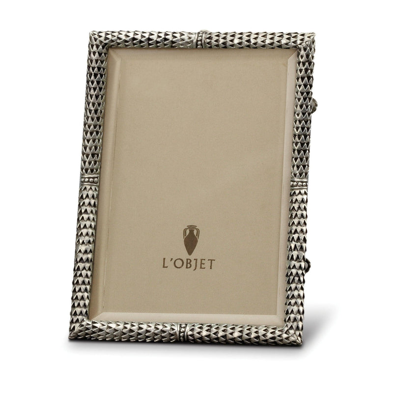 8x10-Inch Scales Frame in Gold - Intricate Serpent Texture Details and Meticulously Hand-Crafted with Luxurious Materials