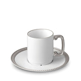 Soie Tressée Espresso Cup + Saucer (Set of 6) - L'OBJET