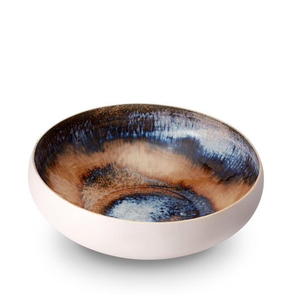 Large Terra Bowl Made of Porcelain - Refined with a Glaze Finish, Classic Aesthetic is Elegant & Timeless