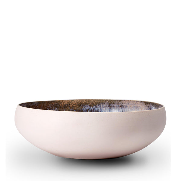Large Terra Bowl Made of Porcelain - Refined with a Glaze Finish, Classic Aesthetic is Elegant & Timeless