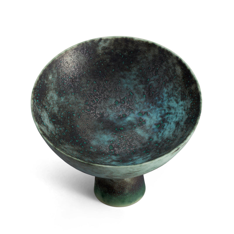 Terra Bowl on Stand - Medium - Bronze - L'OBJET