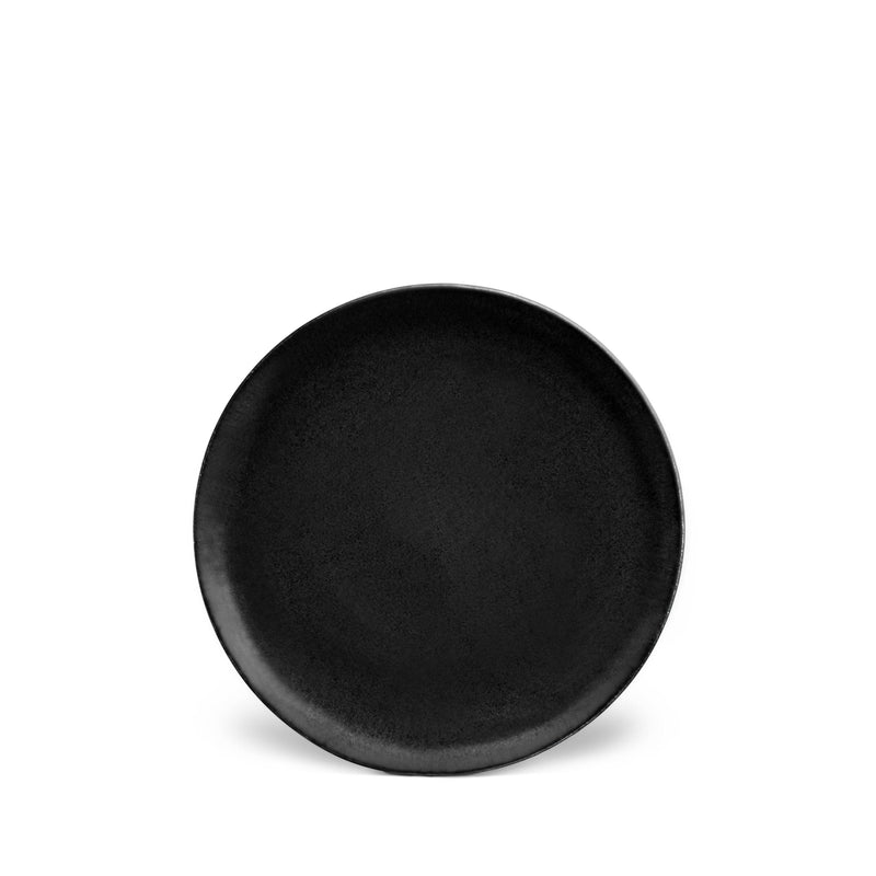 Terra Bread and Butter Plate in Iron by L'OBJET - Hand-Crafted from Porcelain and Glazed Meticulously - Organic Shape