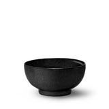 Small Terra Condiment Bowl in Iron by L'OBJET - Hand-Crafted from Porcelain and Glazed Meticulously - Organic Shape