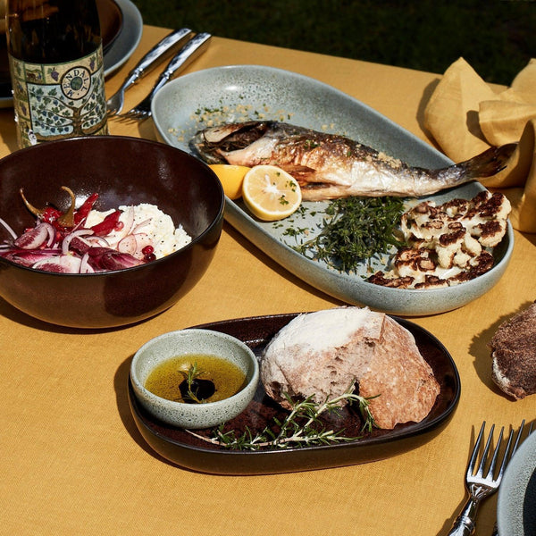 Terra Condiment Bowl - Seafoam - L'OBJET