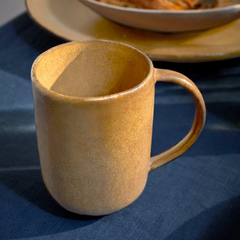 Terra Mug - Leather - L'OBJET