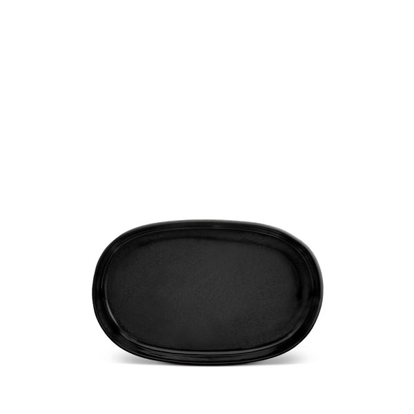 Terra Oval Platter - Iron - L'OBJET