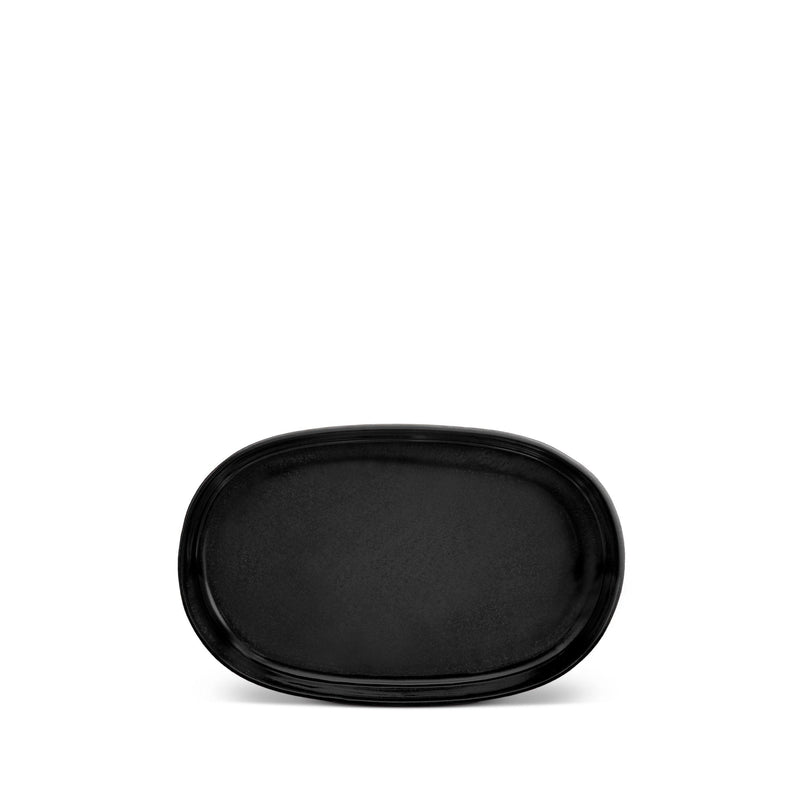 Terra Oval Platter - Iron - L'OBJET