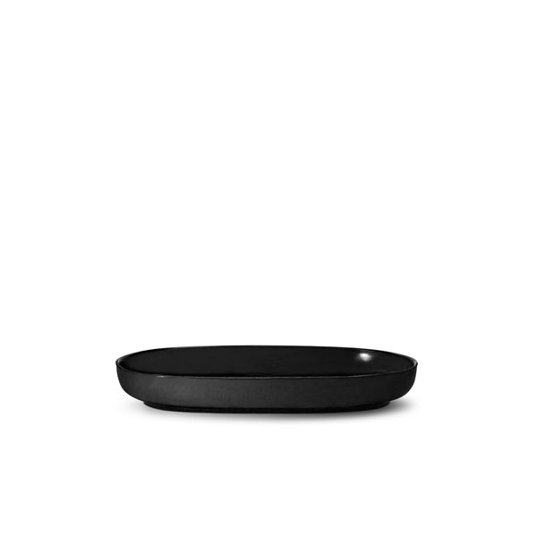 Terra Oval Platter - Iron - L'OBJET