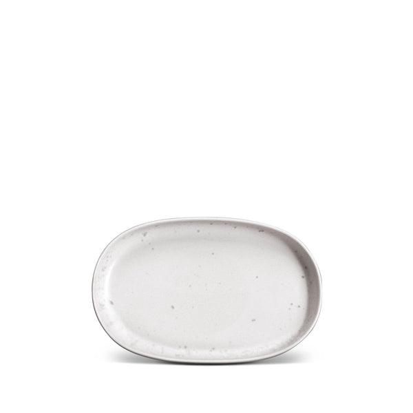 Terra Oval Platter - Stone - L'OBJET