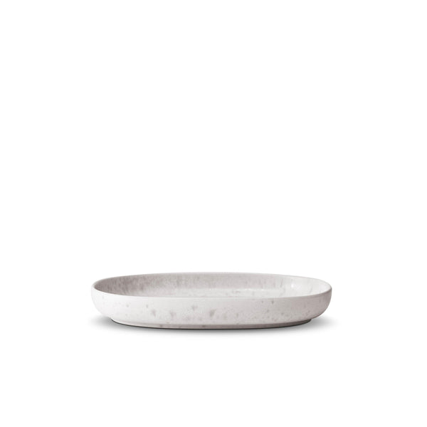 Terra Oval Platter - Stone - L'OBJET