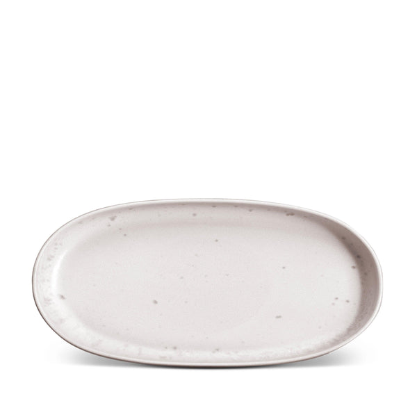 Terra Oval Platter - Stone - L'OBJET