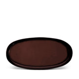 Terra Oval Platter - Wine - L'OBJET