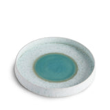 Terra Round Platter - Medium - Seafoam - L'OBJET