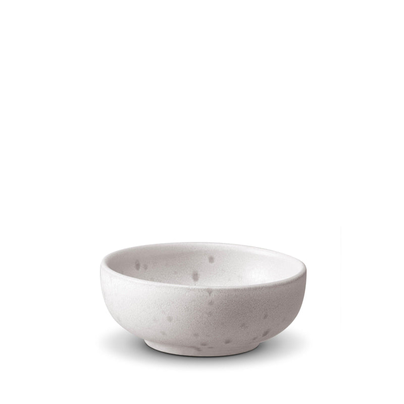 X-Small Terra Sauce Bowl in Stone - Hand-Crafted from Porcelain and Glazed Meticulously - Organic Shape