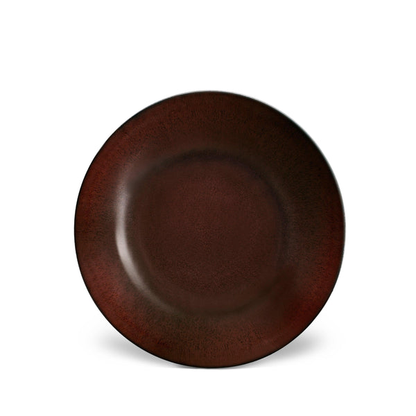 Terra Soup Plate - Wine - L'OBJET