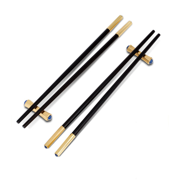 Zen Chopsticks + Rests (Set of 2 pairs) - L'OBJET